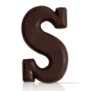 Dobla Chocoladedecoratie Letter 'S' (228 stuks)* Figuur Decoraties|Chocolade Decoraties