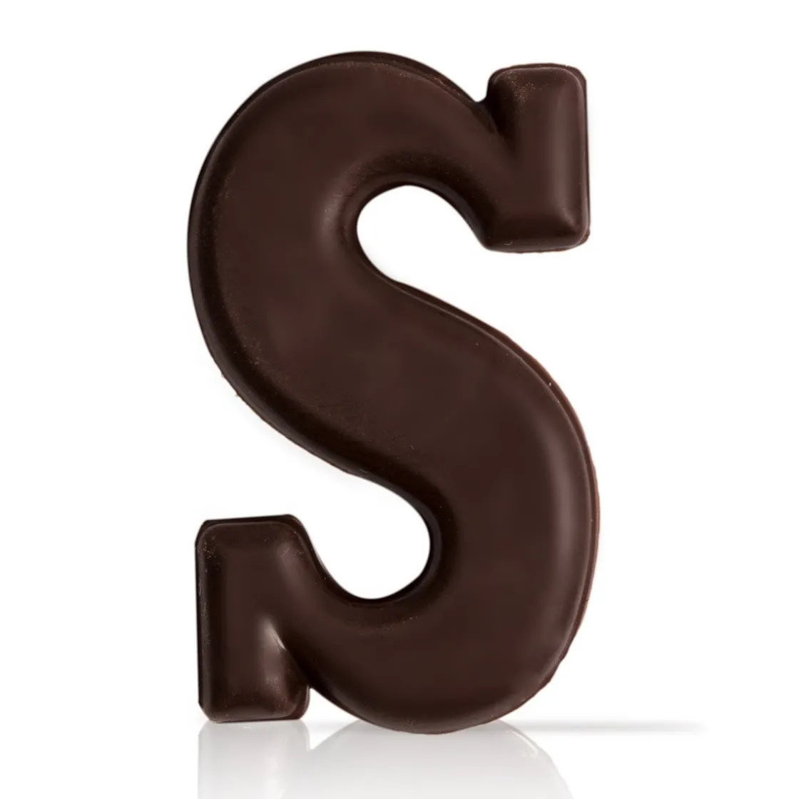 Dobla Chocoladedecoratie Letter 'S' (228 stuks)* Figuur Decoraties|Chocolade Decoraties