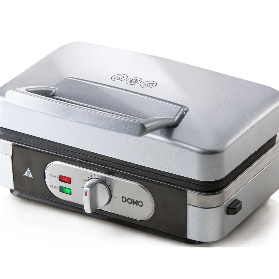 Domo Snackmaker 3-in-1 (Tosti-Grill-Wafel)* Bak- En Kookapparaten