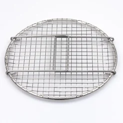 Overig Doorhaalrekje RVS Ø20 cm. met handgrepen* Vorkjes, Rekjes En Toebehoren