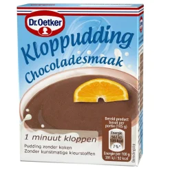 Dr. Oetker Kloppudding Chocolade 80g* Dessertmixen|Roompoeders