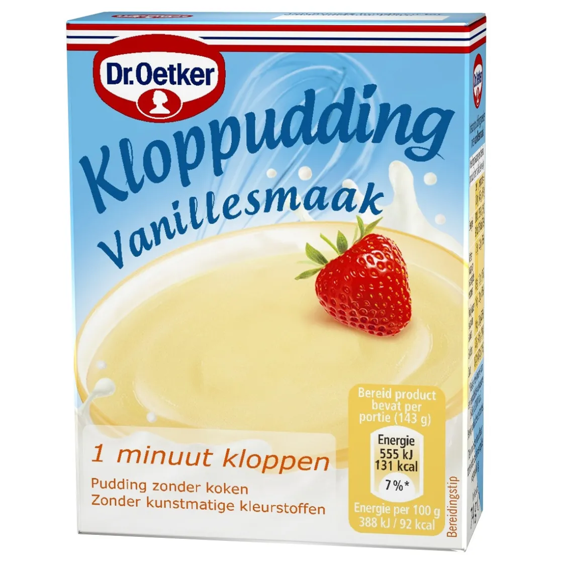 Dr. Oetker Kloppudding Vanille 74g* Dessertmixen|Roompoeders