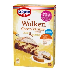 Dr. Oetker Wolken Vanille Chocoladecake Mix 455g* Banketmixen|Bekijk Alle Mixen