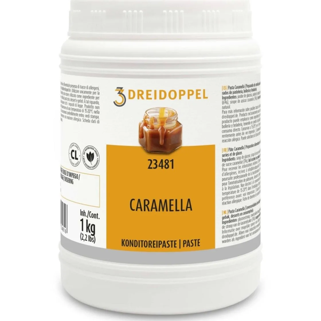 Dreidoppel Compound Caramella 1kg* Smaakpasta|Smaakstoffen