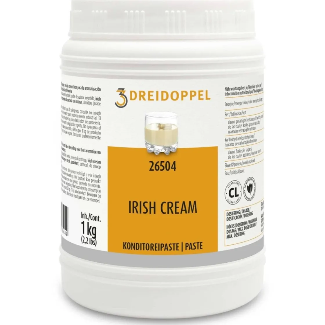 Dreidoppel Compound Irish Cream 1kg* Smaakpasta|Smaakstoffen