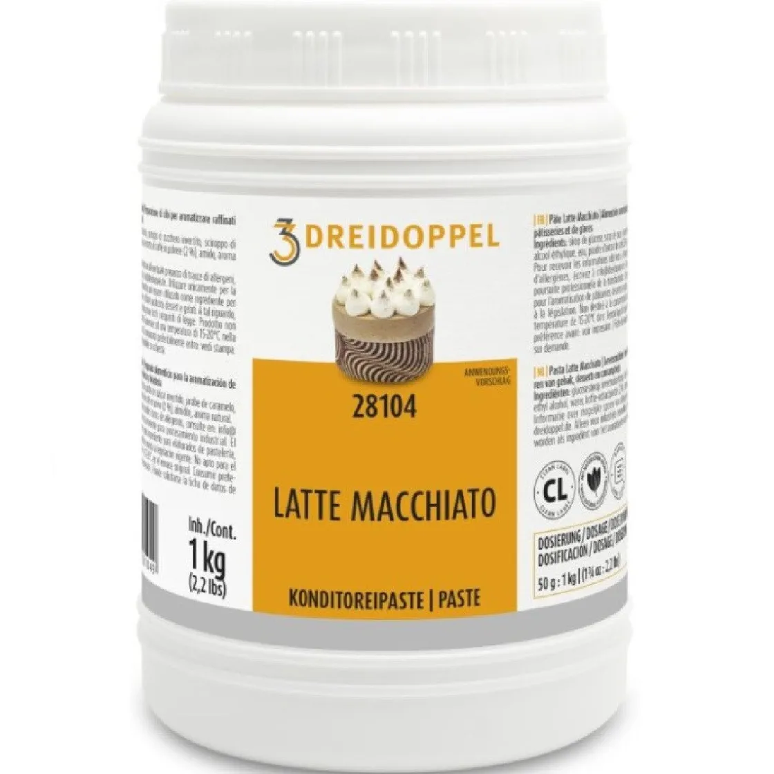 Dreidoppel Compound Latte Macchiato 1kg* Smaakstoffen