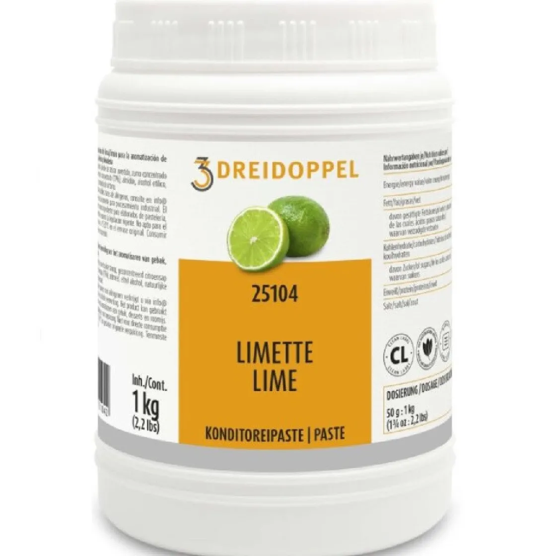 Dreidoppel Compound Limoen 1kg* Smaakstoffen