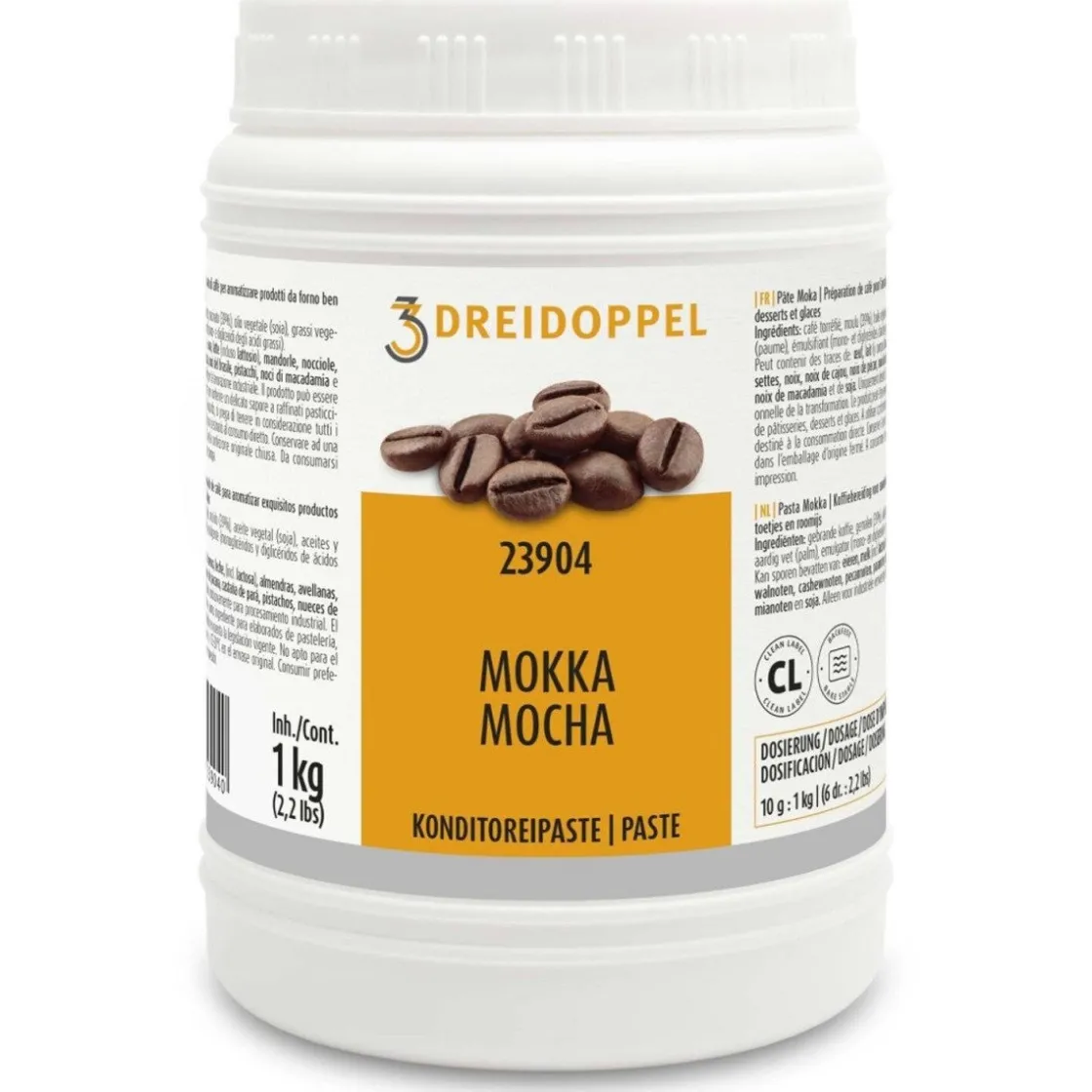Dreidoppel Compound Mokka 1kg* Smaakpasta|Smaakstoffen