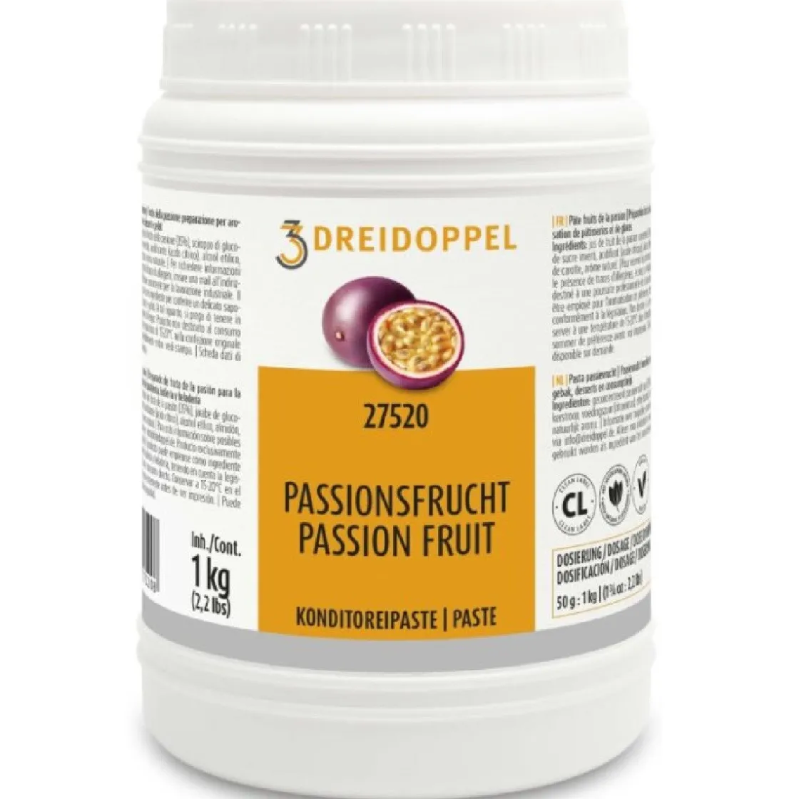 Dreidoppel Compound Passievrucht 1kg* Smaakstoffen