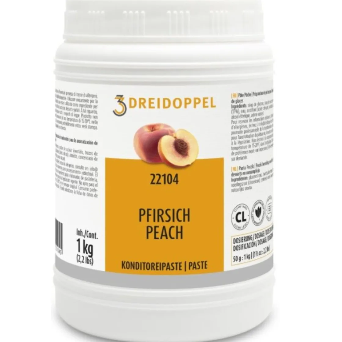 Dreidoppel Compound Perzik 1kg* Smaakstoffen