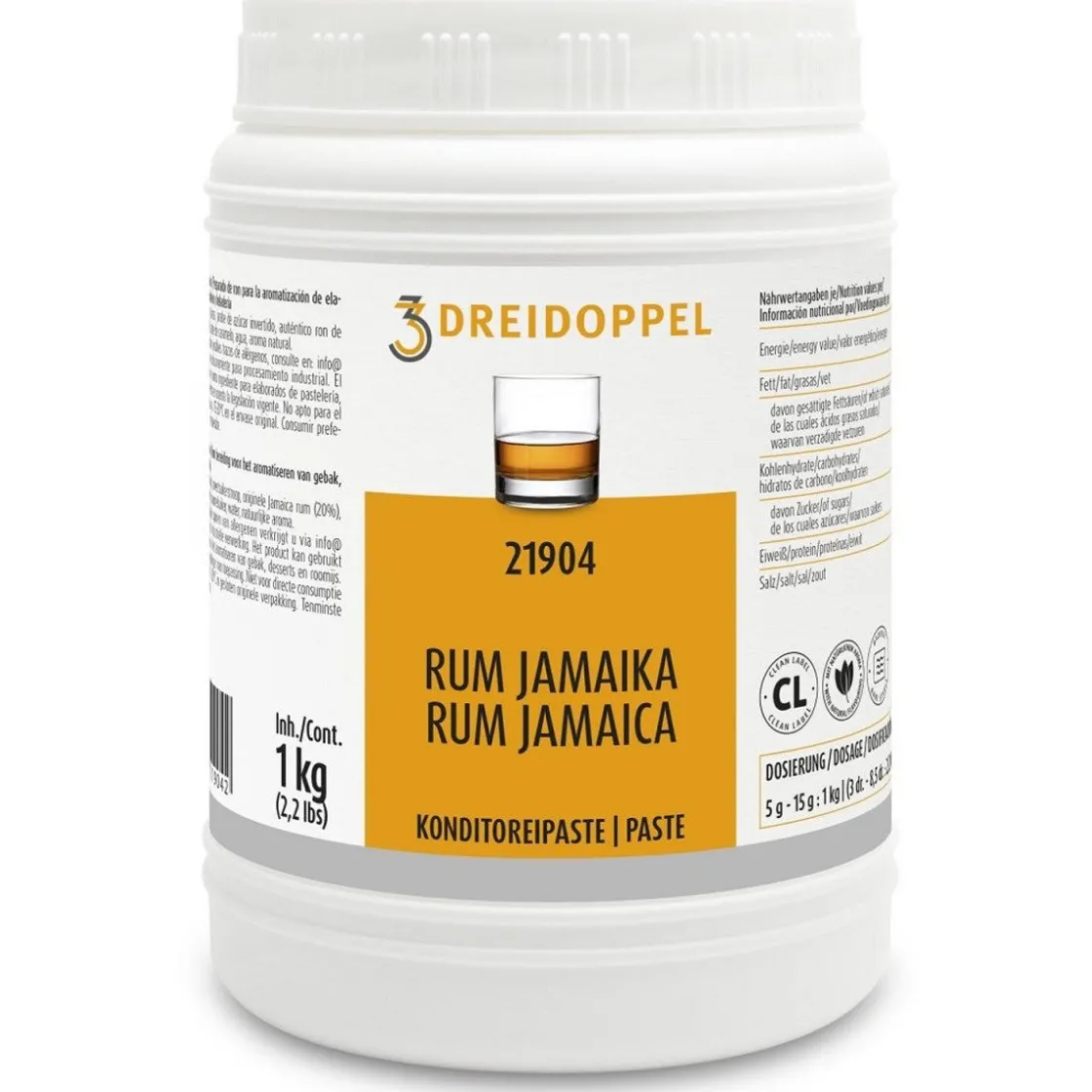 Dreidoppel Compound Rum 1kg* Smaakpasta|Smaakstoffen