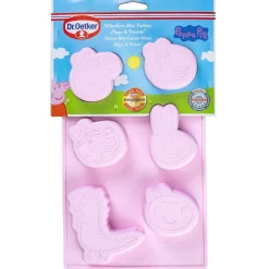 Dr. Oetker Dr.Oetker Peppa Pig Siliconen Bakvorm (6)* Ijs En Dessert Vormen|Bakvormen Siliconen