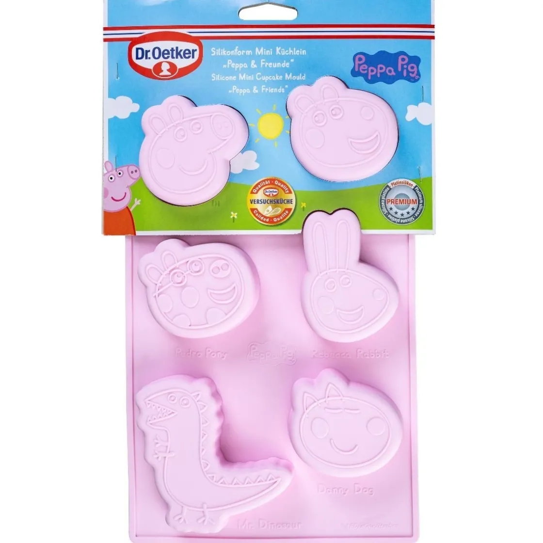 Dr. Oetker Dr.Oetker Peppa Pig Siliconen Bakvorm (6)* Ijs En Dessert Vormen|Bakvormen Siliconen