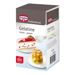 Dr Oetker Professional Dr.Oetker Prof. Gelatinepoeder 1kg* Hulpstoffen