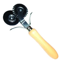 Overig Dubbele Deegsnijder Glad & Gekarteld* Taartverdelers En Snijders