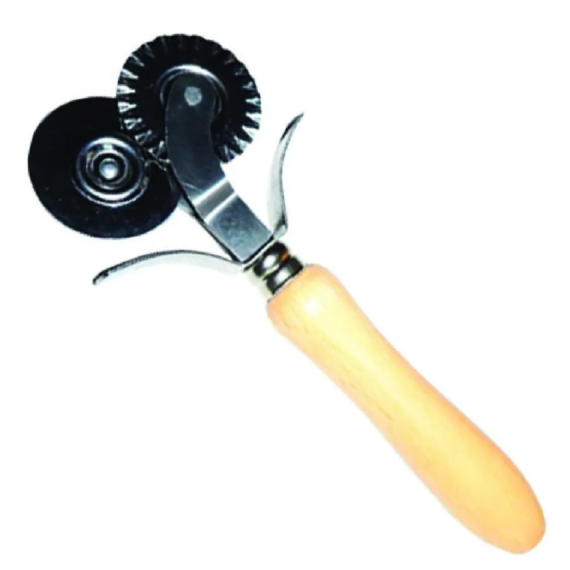 Overig Dubbele Deegsnijder Glad & Gekarteld* Taartverdelers En Snijders