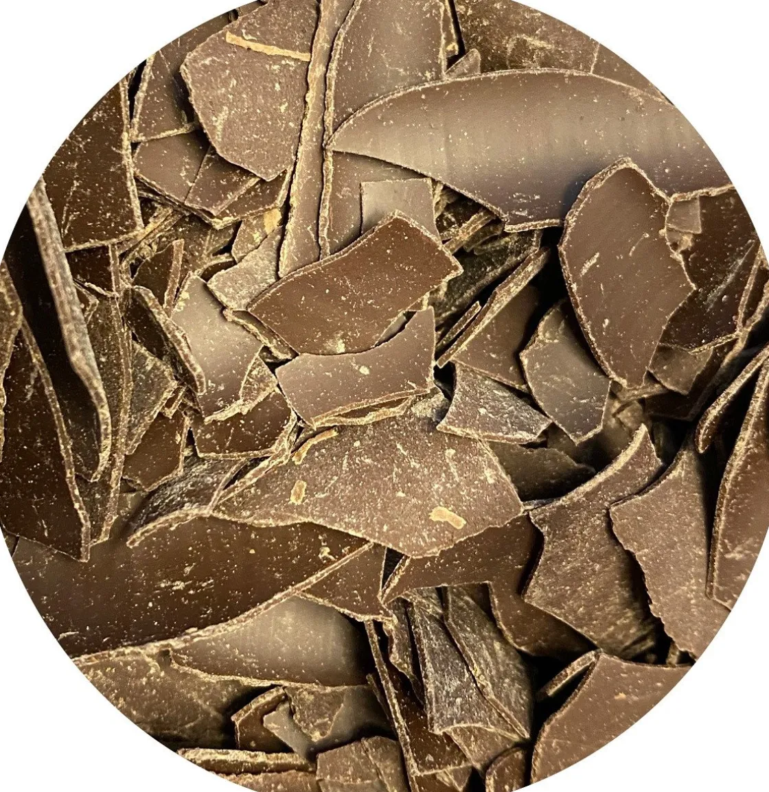 DV Foods DV Chocolade Vlokken Puur 350g* Chocolade Decoraties|Chocolade Decoraties