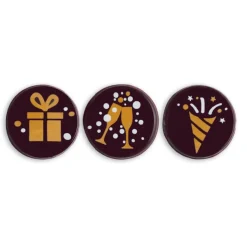 DV Foods DV Chocoladedecoratie Feest Assortiment 175st* Figuur Decoraties|Chocolade Decoraties