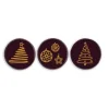 DV Foods DV Chocoladedecoratie Kerst Assortiment 175st* Figuur Decoraties|Chocolade Decoraties