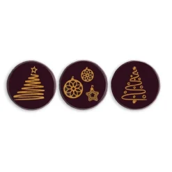DV Foods DV Chocoladedecoratie Kerst Assortiment 175st* Figuur Decoraties|Chocolade Decoraties