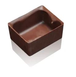 DV Foods DV Chocoladedecoratie Kuipje Rechthoek Puur 70st* Chocolade Decoraties|Chocolade Decoraties