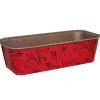 Overig Ecopack Bakvorm 20x7,3x6,2cm Rood (per stuk)*** Bakvormen Papier