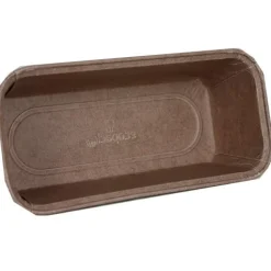 Overig Ecopack Bakvorm 20x7,3x6,2cm Rood (per stuk)*** Bakvormen Papier