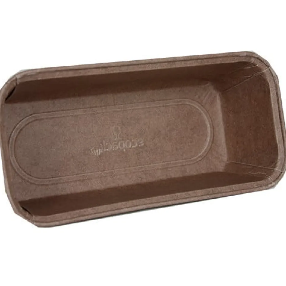 Overig Ecopack Bakvorm 20x7,3x6,2cm Rood (per stuk)*** Bakvormen Papier