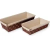 Overig Ecopack Plumcake bakvorm 25,5x9x6,5cm (per stuk)* Bakvormen Papier