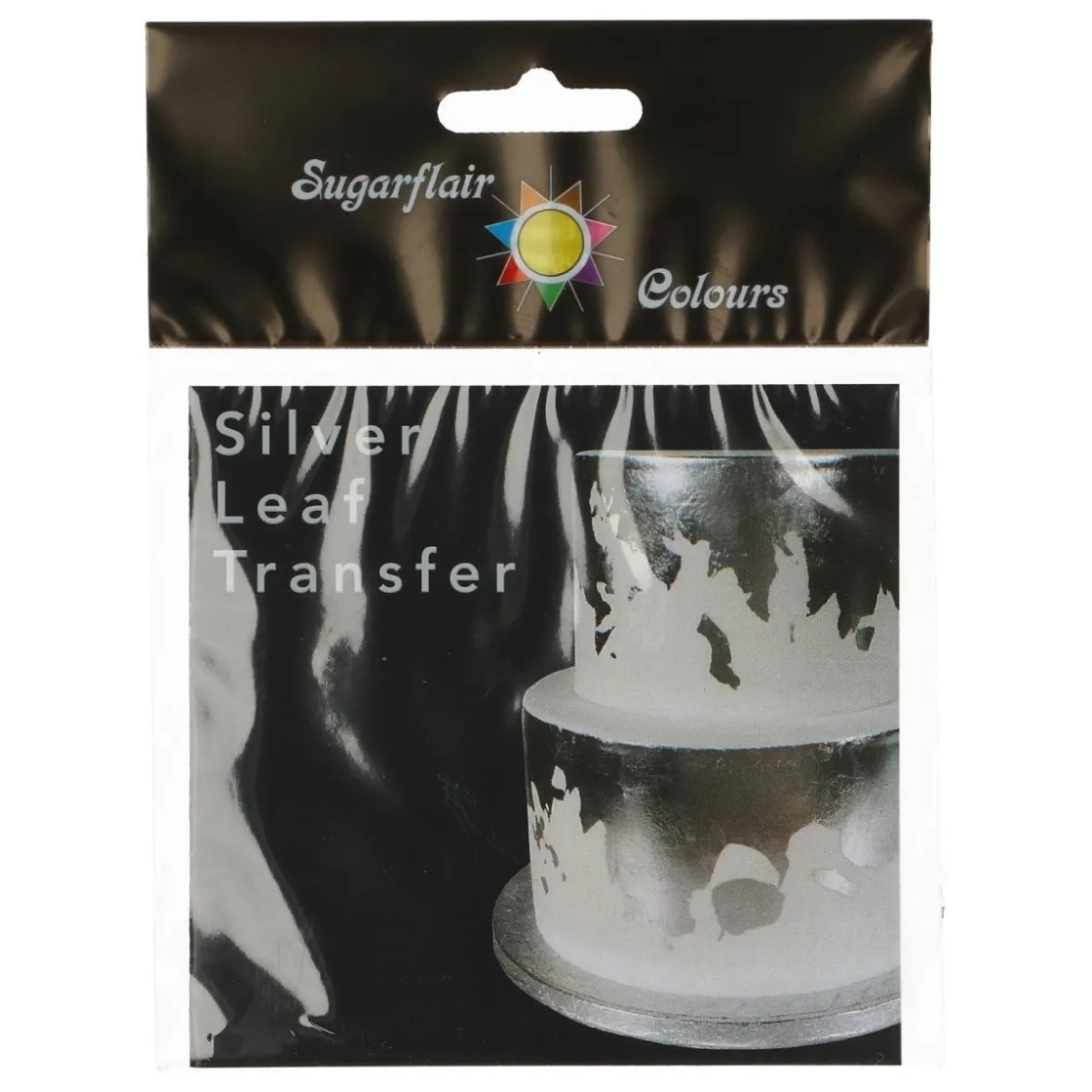 Sugarflair Eetbaar Bladzilver 1 sheet* Figuur Decoraties