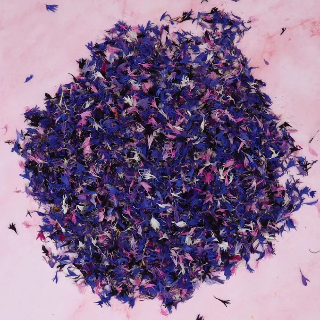 Overig Eetbare Gedroogde Korenbloem Sprinkles 7g* Bloem Decoraties