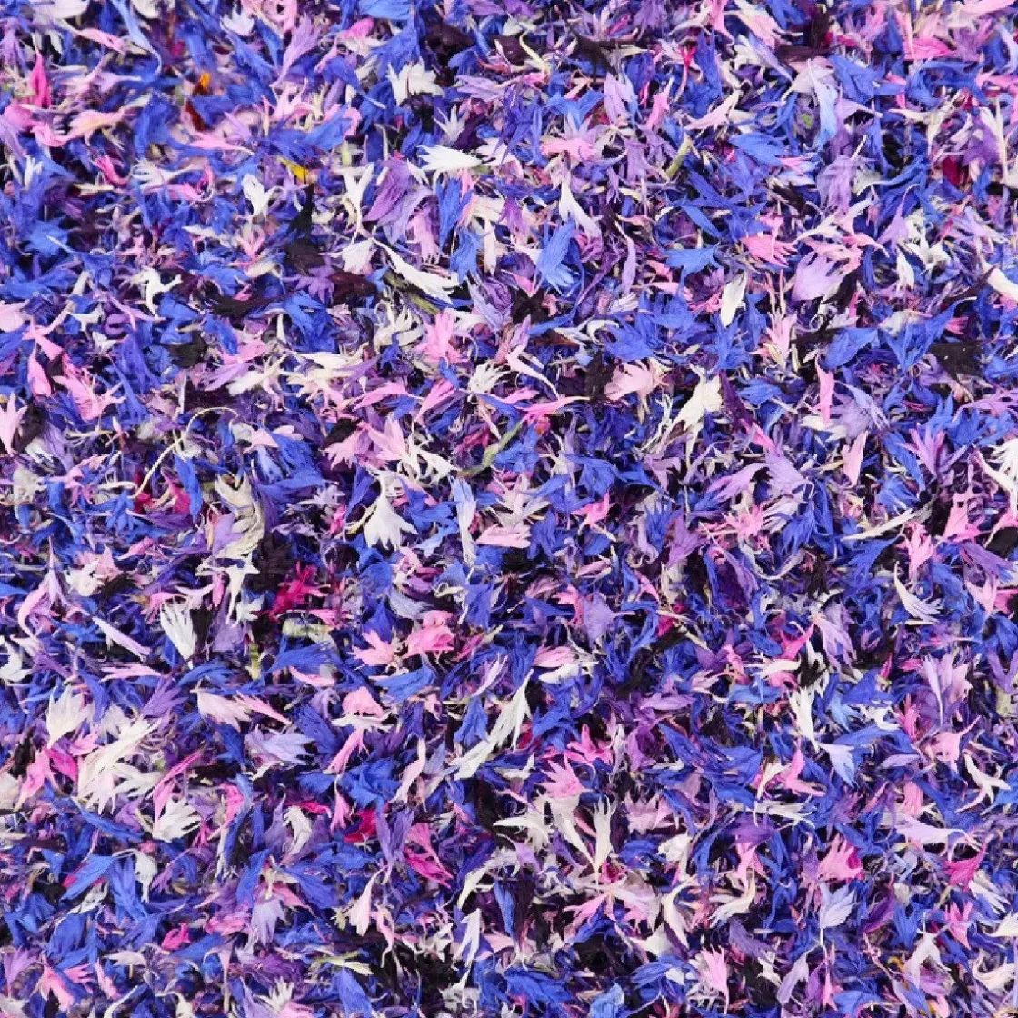 Overig Eetbare Gedroogde Korenbloem Sprinkles 4g* Bloem Decoraties