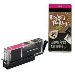 Prints on Pastry Eetbare Inkt Cartridge Rood XL (CLI-571M)* Eetbare Inkt Cartridges