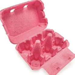 Happy Sprinkles Eierdoos Roze 6 Eieren* Cupcake Doosjes