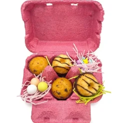 Happy Sprinkles Eierdoos Roze 6 Eieren* Cupcake Doosjes