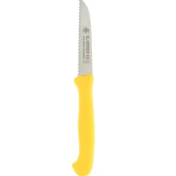 Overig El Herder Gekarteld Schilmes RVS Geel 8cm* Messen En Zagen