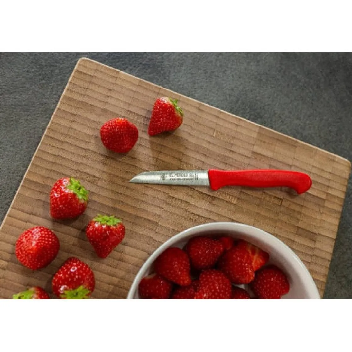 Overig El Herder Schilmes RVS Rood 8cm* Messen En Zagen