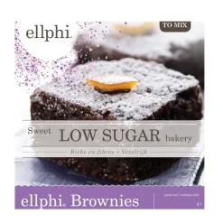 Ellphi Brownie-mix Suikervrij 500g* Banketmixen|Bekijk Alle Mixen