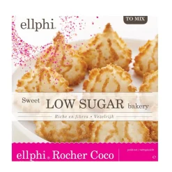 Ellphi Kokosmakronen-mix Suikervrij 500g* Koekmixen|Banketmixen