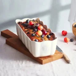 Emile Henry Madeleine Cakevorm Argile 28,5x13cm* Pannen En Schalen|Rechthoekige Bakvormen