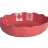 Emile Henry Madeleine Taartvorm Rond Rose Candy Ø27cm* Pannen En Schalen|Ronde Bakvormen