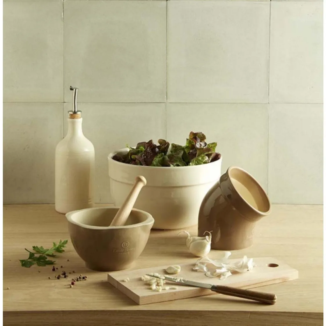 Emile Henry Olie/Azijnfles Argile 0,45L* Bakhulpmiddelen