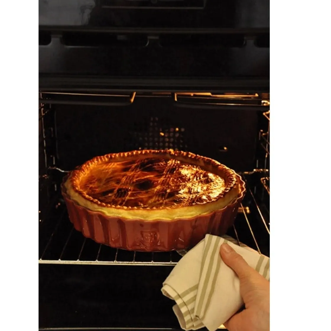 Emile Henry Taartvorm Diep Grand Cru Ø28cm* Pannen En Schalen|Speciale Bakvormen