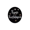 Etiket 'Fijne Feestdagen' 500 stuks* Chocolade Verpakkingen|Bonbon Doosjes