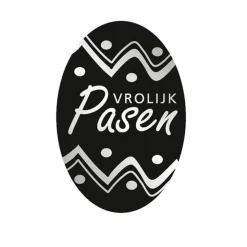 Overig Etiket 'Vrolijk Pasen' 500 stuks* Chocolade Verpakkingen|Bonbon Doosjes
