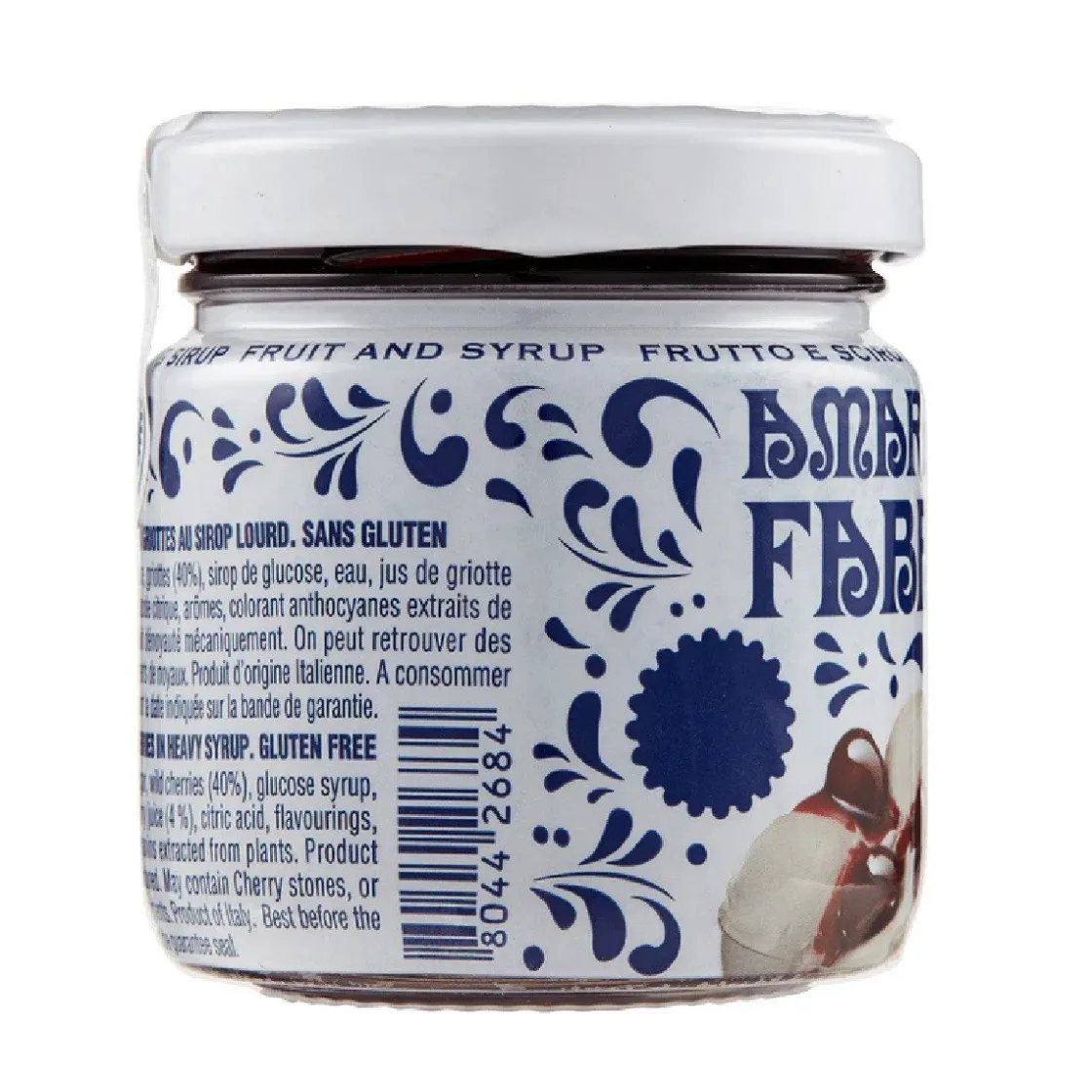 Fabbri Amarena Kersen op Siroop 120g* Fruit En Vanille|Fruitvullingen