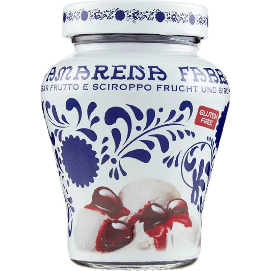 Fabbri Amarena Kersen op Siroop 400g* Fruit En Vanille|Fruitvullingen