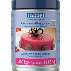 Fabbri Nappage Amarena Kersen Glazuur 1,5kg* Glazuur