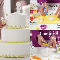 Decora Flower Foam Pad Set/2* Boetseer Gereedschappen