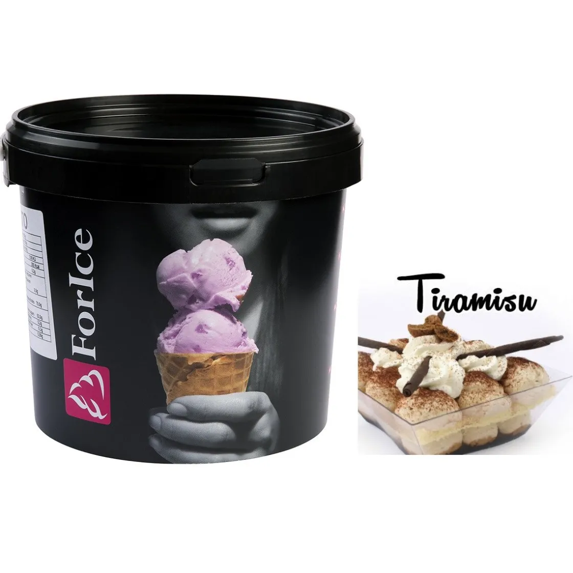 ForIce Smaakpasta Tiramisu 3kg* Smaakpasta|Smaakstoffen